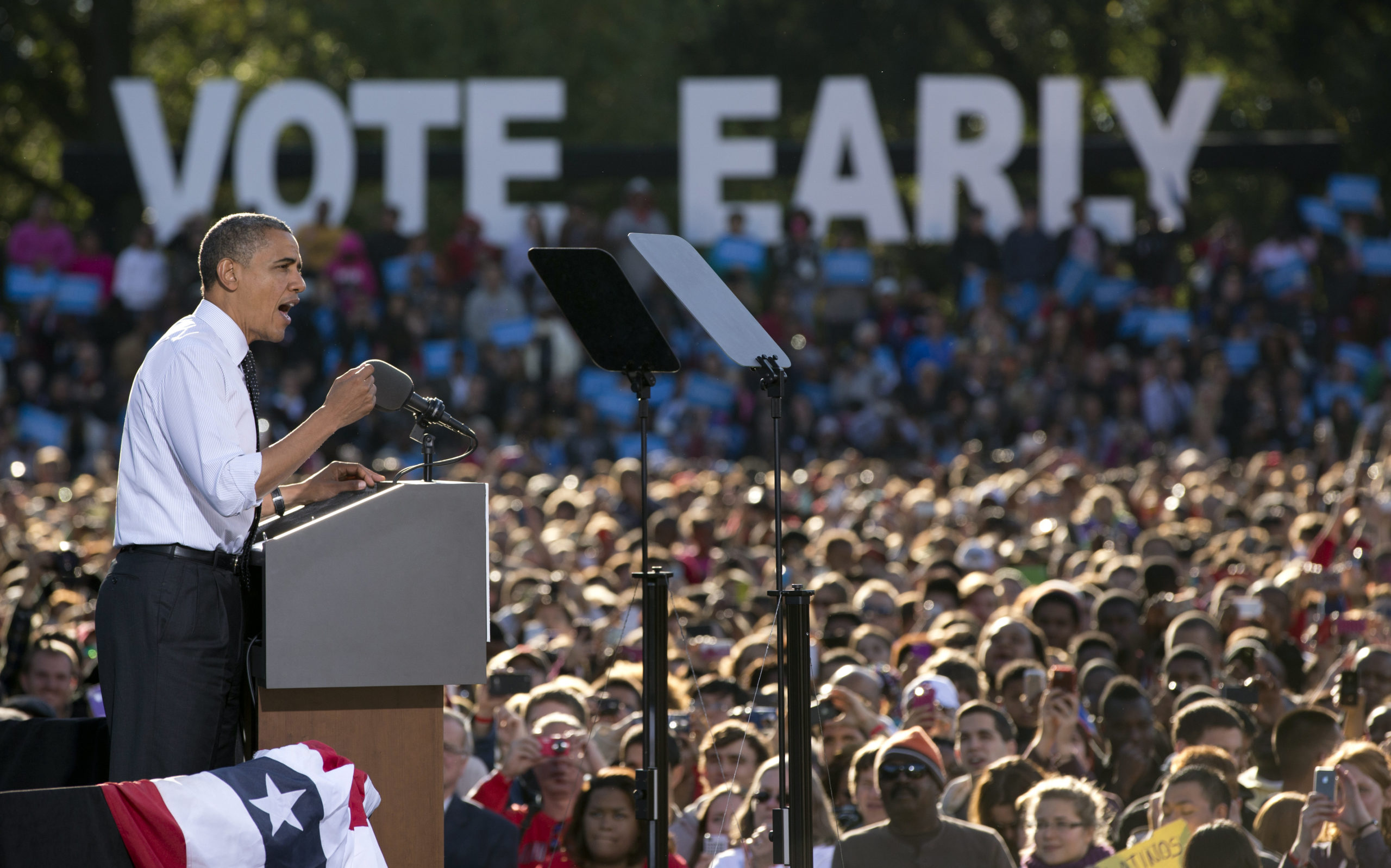 Barack Obama looks past the Midterms…..