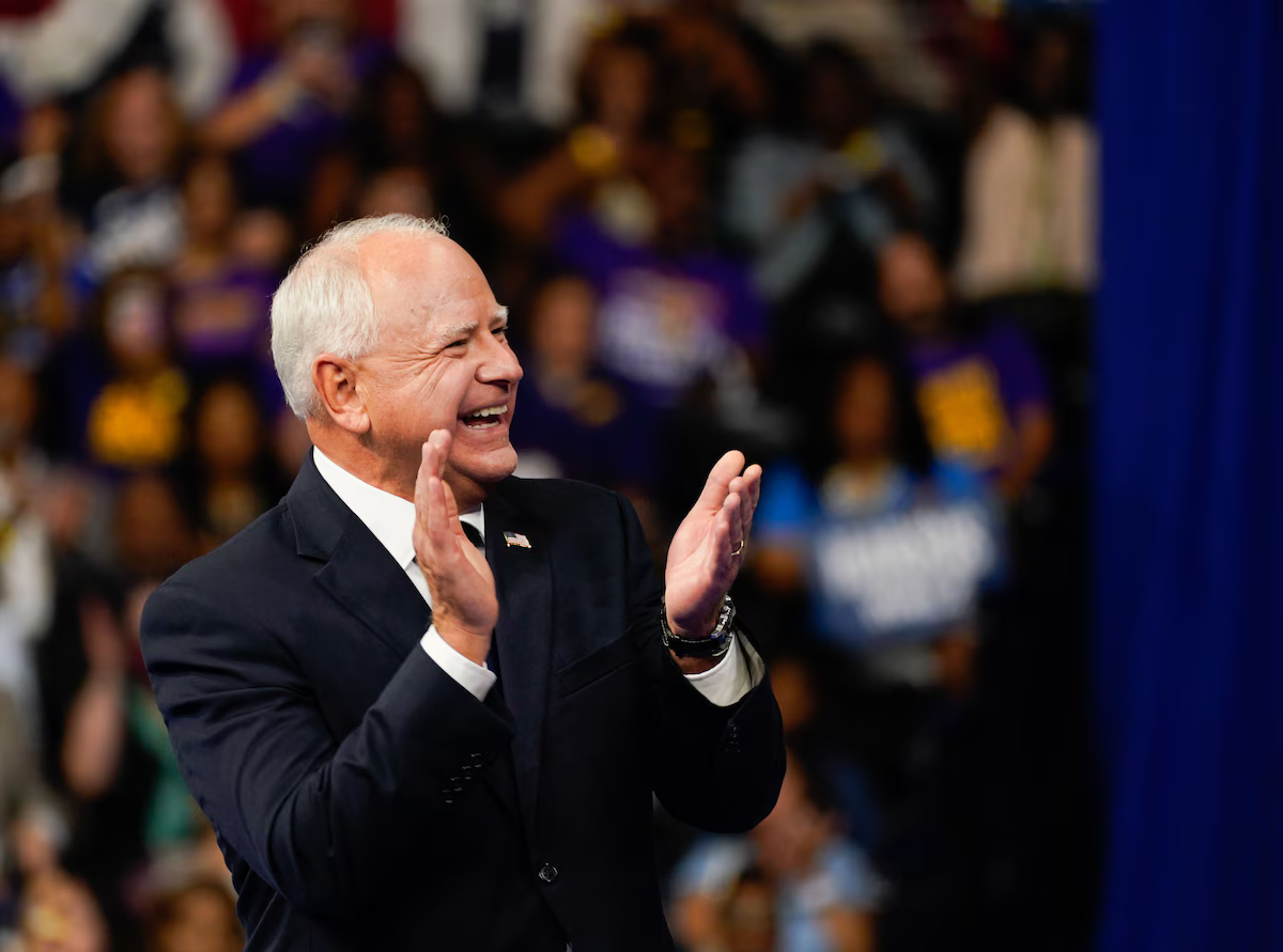 Tim Watz Rally Tim Walz ROCKS his first Rally with Kamala Harris…..